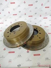 Запчасть: диск тормозной RR LC200 Heavy Duty 4000 XS DBA